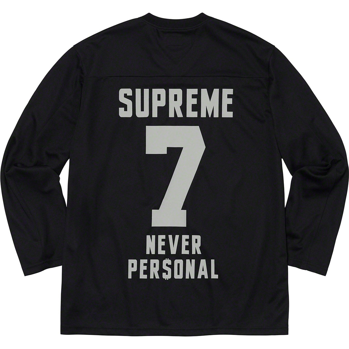 Supreme Business Hockey Jersey (SS20) - Black - $118