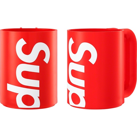 Supreme Supreme®/Heller Mugs (Set of 2) - Red