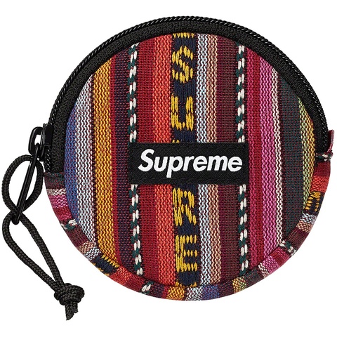 Woven Stripe Coin Pouch - spring/summer 2020 - Supreme