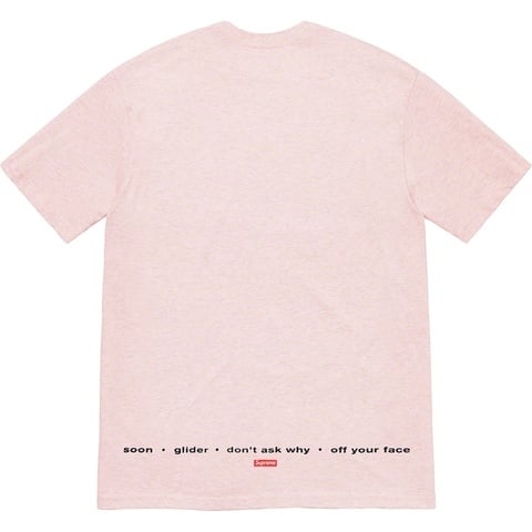 Supreme My Bloody Valentine/Supreme Glider Tee - Heather Pink