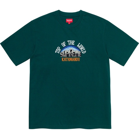 Supreme Top of the World S/S Top - Dark Teal