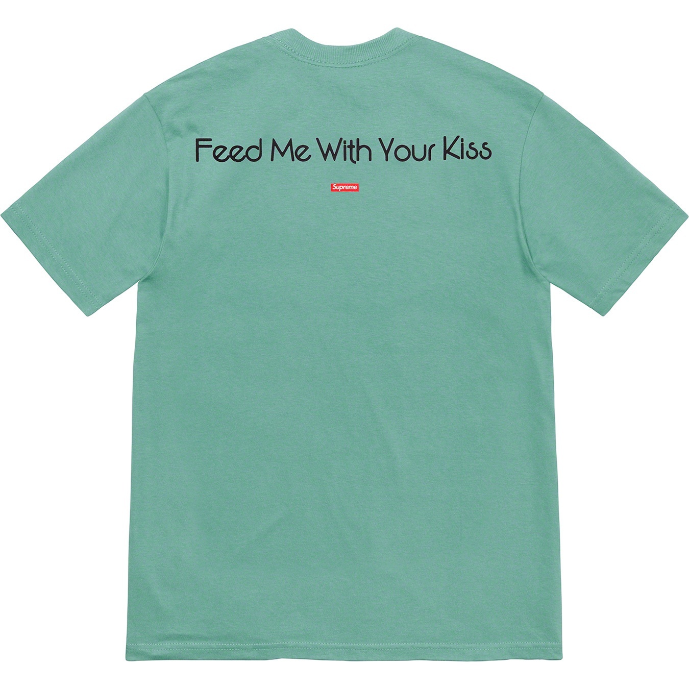 Supreme My Bloody Valentine Supreme Feed Me With Your Kiss Tee (SS20) - Dusty Teal - $48
