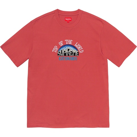 Supreme Top of the World S/S Top - Cranberry