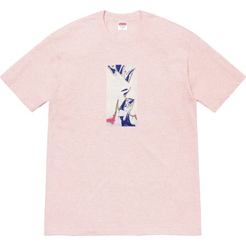 Supreme My Bloody Valentine/Supreme Glider Tee - Heather Pink