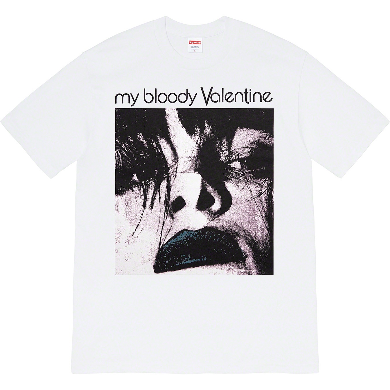 Supreme My Bloody Valentine Supreme Feed Me With Your Kiss Tee (SS20) - White - $48