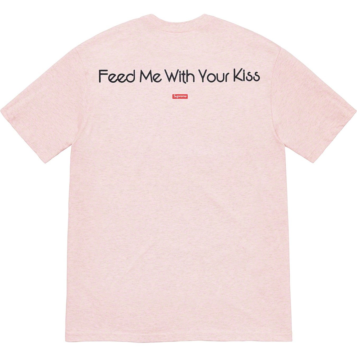Supreme My Bloody Valentine Supreme Feed Me With Your Kiss Tee (SS20) - Heather Pink - $48