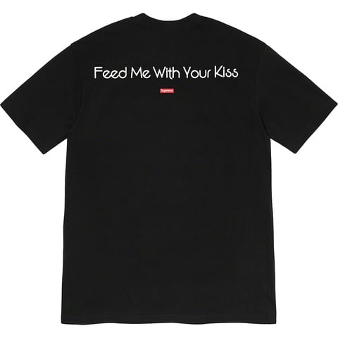 Supreme My Bloody Valentine/Supreme Feed Me With Your Kiss Tee - Black
