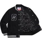 Supreme Supreme New Era MLB Varsity Jacket (SS20) - Black