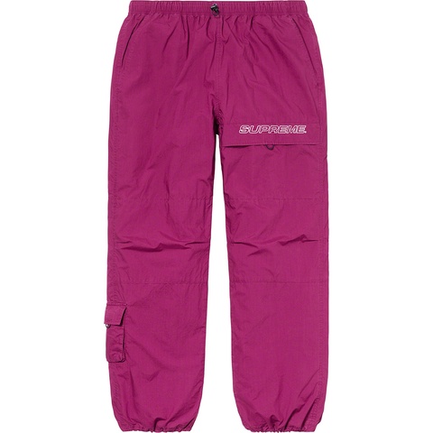 Supreme Cotton Cinch Pant - Plum