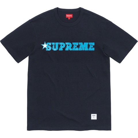 Supreme Star Logo S/S Top - Navy