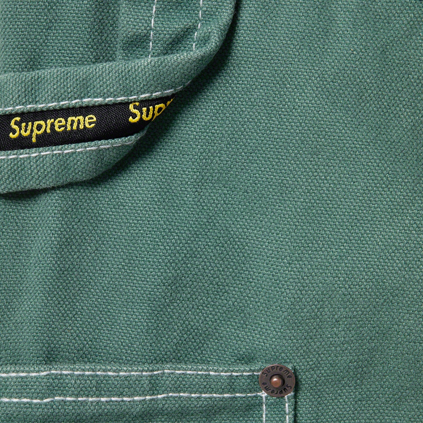 Supreme Double Knee Painter Pant (SS20) - Work Green - $148