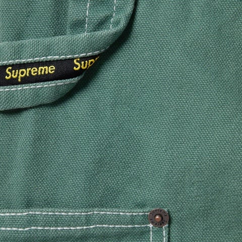 Supreme Double Knee Painter Pant - Work Green