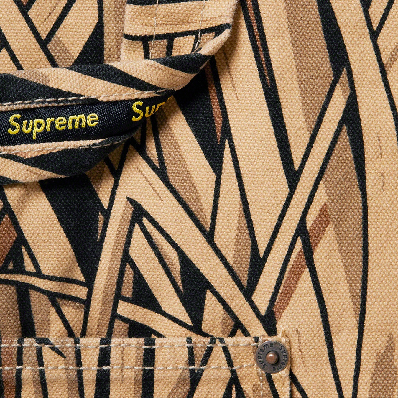 Supreme Double Knee Painter Pant (SS20) - Marsh Camo - $148