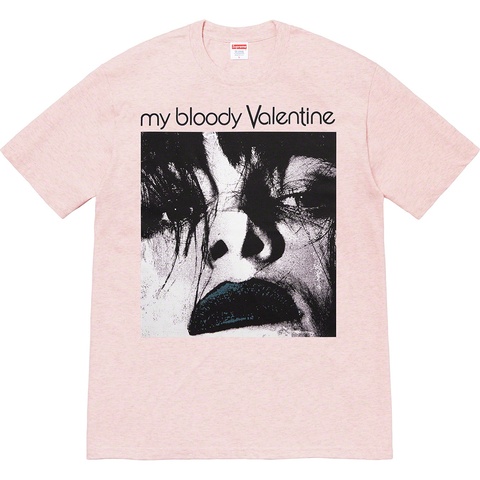 Supreme My Bloody Valentine/Supreme Feed Me With Your Kiss Tee - Heather Pink