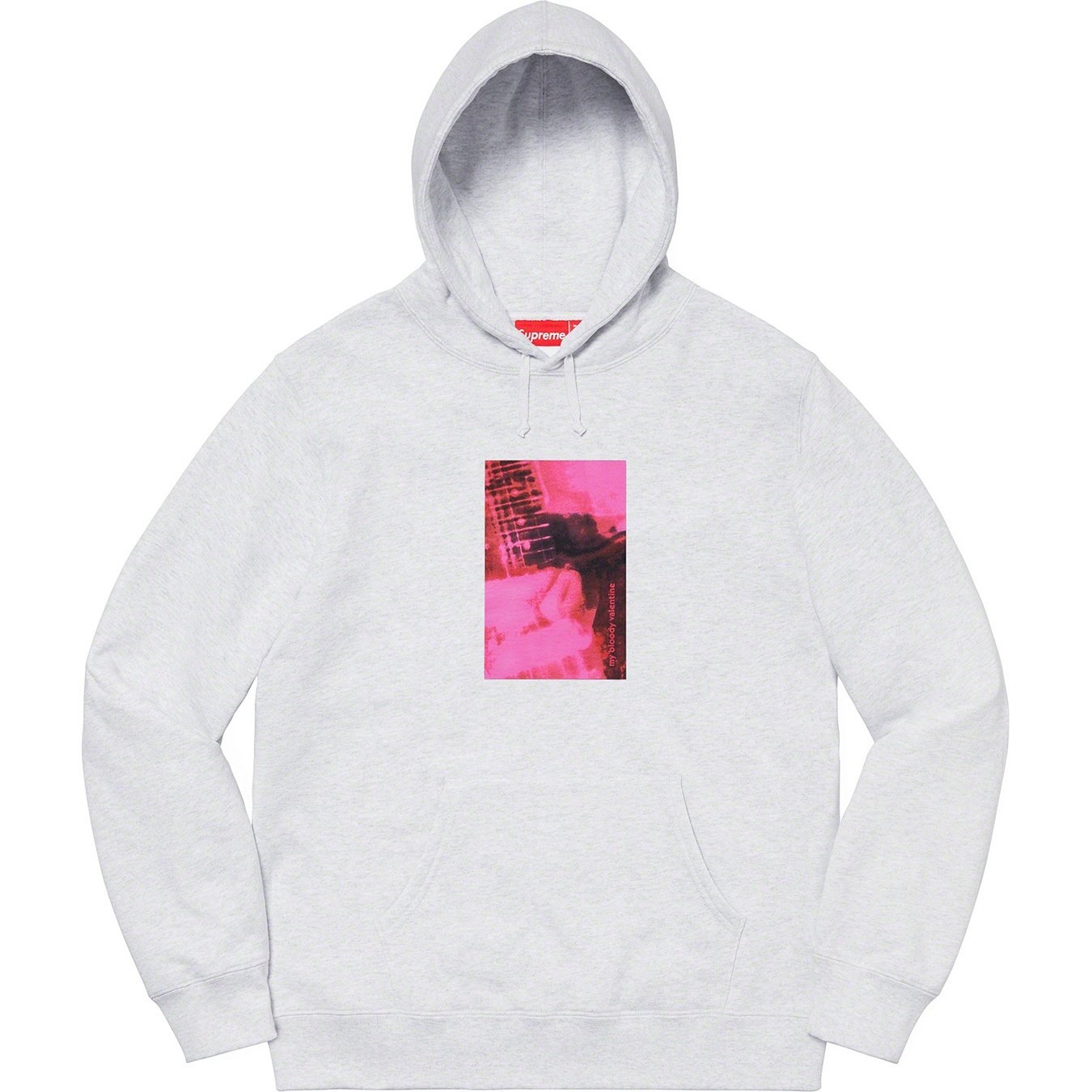 Supreme My Bloody Valentine Supreme Hooded Sweatshirt (SS20) - Ash Grey - $168