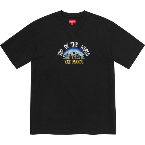 Supreme Top of the World S/S Top - Black