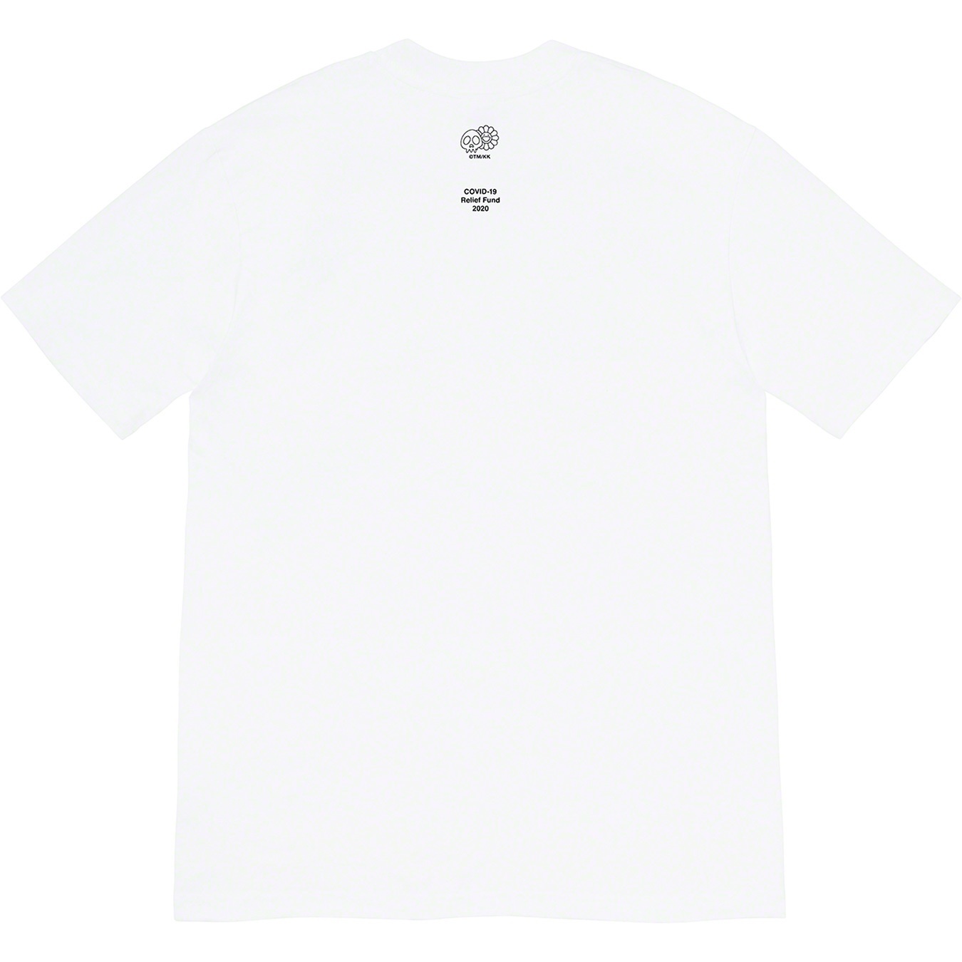 Supreme COVID-19 Relief Box Logo Tee (SS20) - White - $60