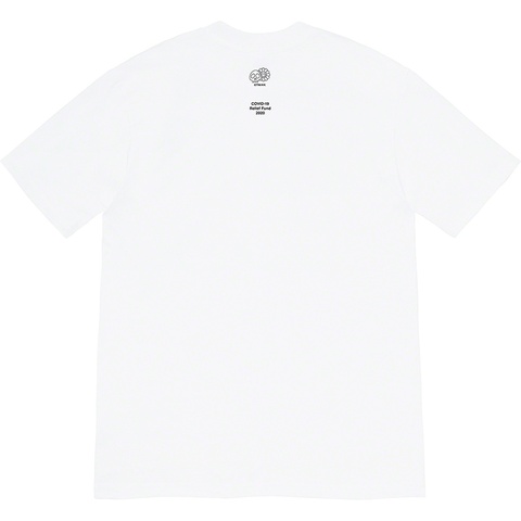 Supreme COVID-19 Relief Box Logo Tee - White