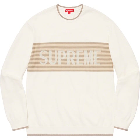 Chest Stripe Sweater - spring/summer 2020 - Supreme