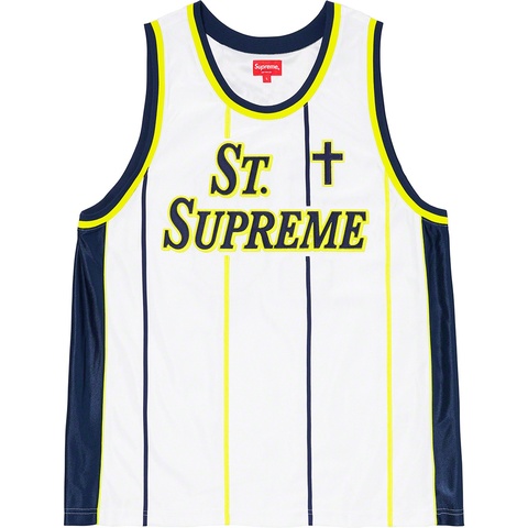St. Supreme Basketball Jersey - spring/summer 2020 - Supreme
