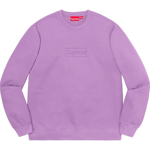 Cutout Logo Crewneck - spring/summer 2020 - Supreme