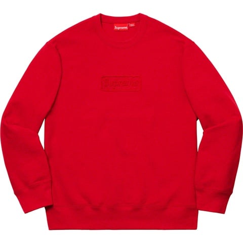 Cutout Logo Crewneck - spring/summer 2020 - Supreme Cutout Logo Crewneck - spring/summer 2020 - Supreme