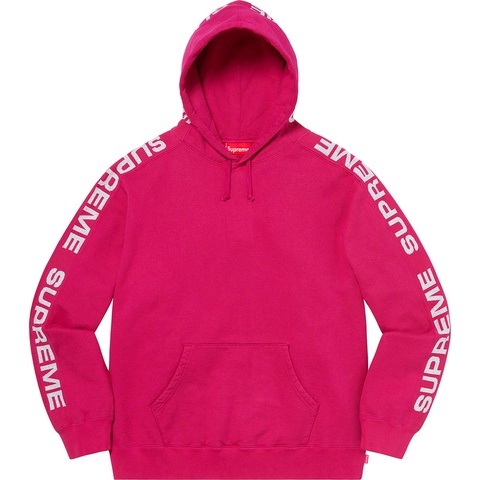 Metallic Rib Hooded Sweatshirt - Supreme