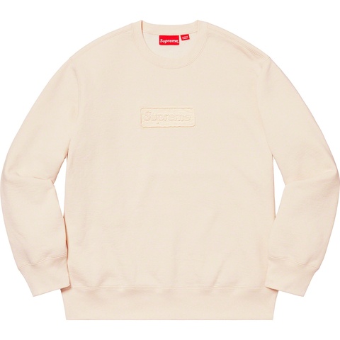 Cutout Logo Crewneck - spring/summer 2020 - Supreme