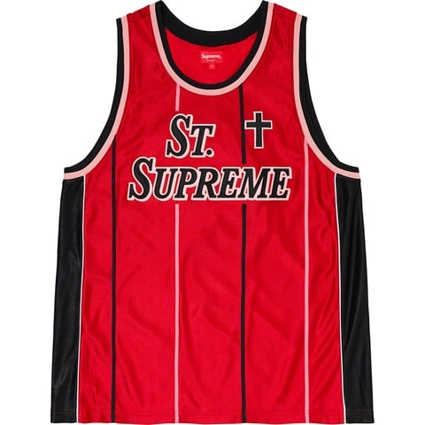 St. Supreme Basketball Jersey - spring/summer 2020 - Supreme