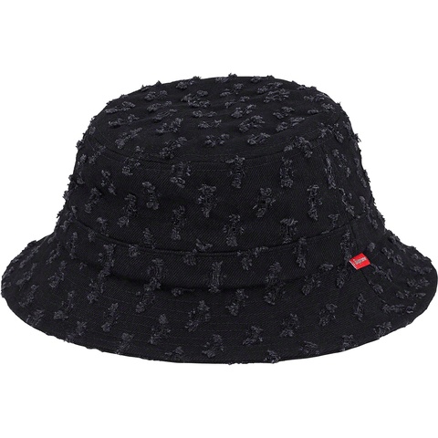 Supreme Hole Punch Denim Crusher - Black