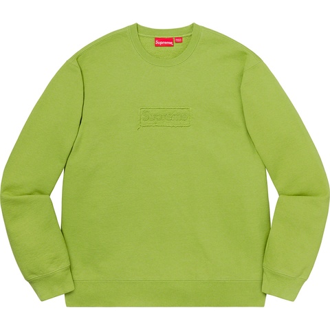 Cutout Logo Crewneck - spring/summer 2020 - Supreme