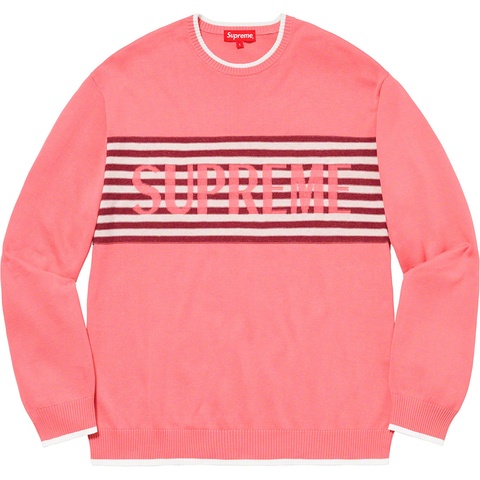 Chest Stripe Sweater - spring/summer 2020 - Supreme