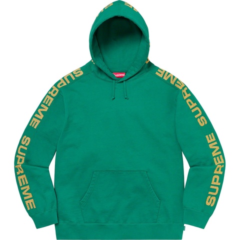 Metallic Rib Hooded Sweatshirt - Supreme Metallic Rib Hooded Sweatshirt - Supreme