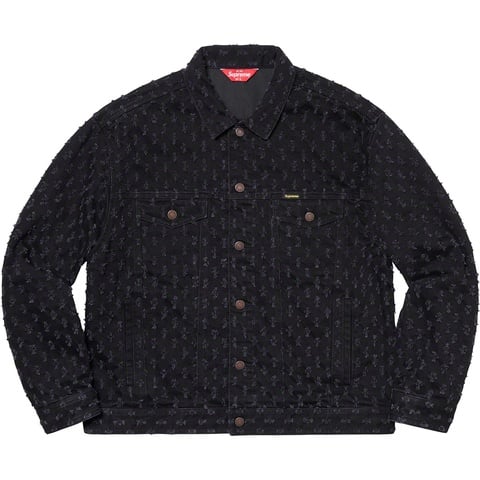 Hole Punch Denim Trucker Jacket - Supreme