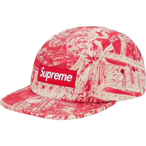 Supreme Bling Camp Cap - Red