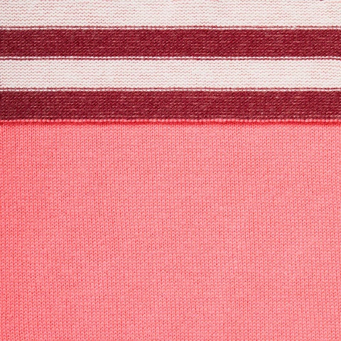 Supreme Chest Stripe Sweater - Coral