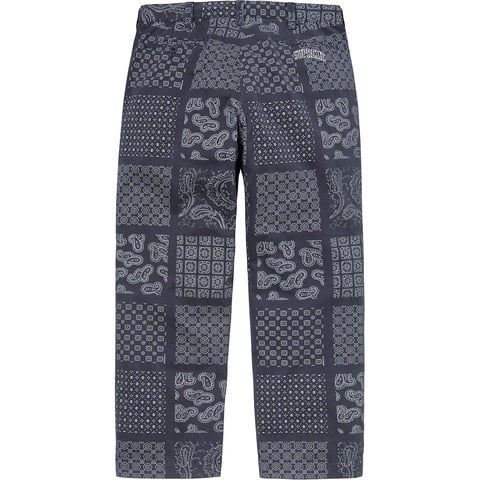 Paisley Grid Chino Pant - spring/summer 2020 - Supreme