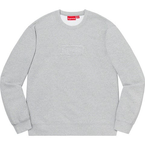Cutout Logo Crewneck - spring/summer 2020 - Supreme