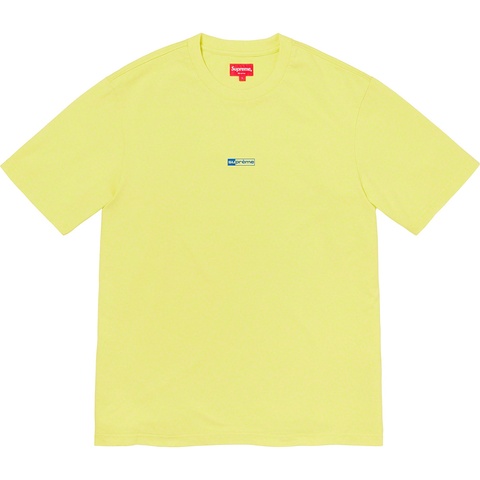 Supreme Invert S/S Top - Light Yellow