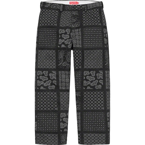 パンツ Black 36 20SS Supreme Paisley Grid Chino Paisley Grid Chino Pant - spring/summer 2020 - Supreme