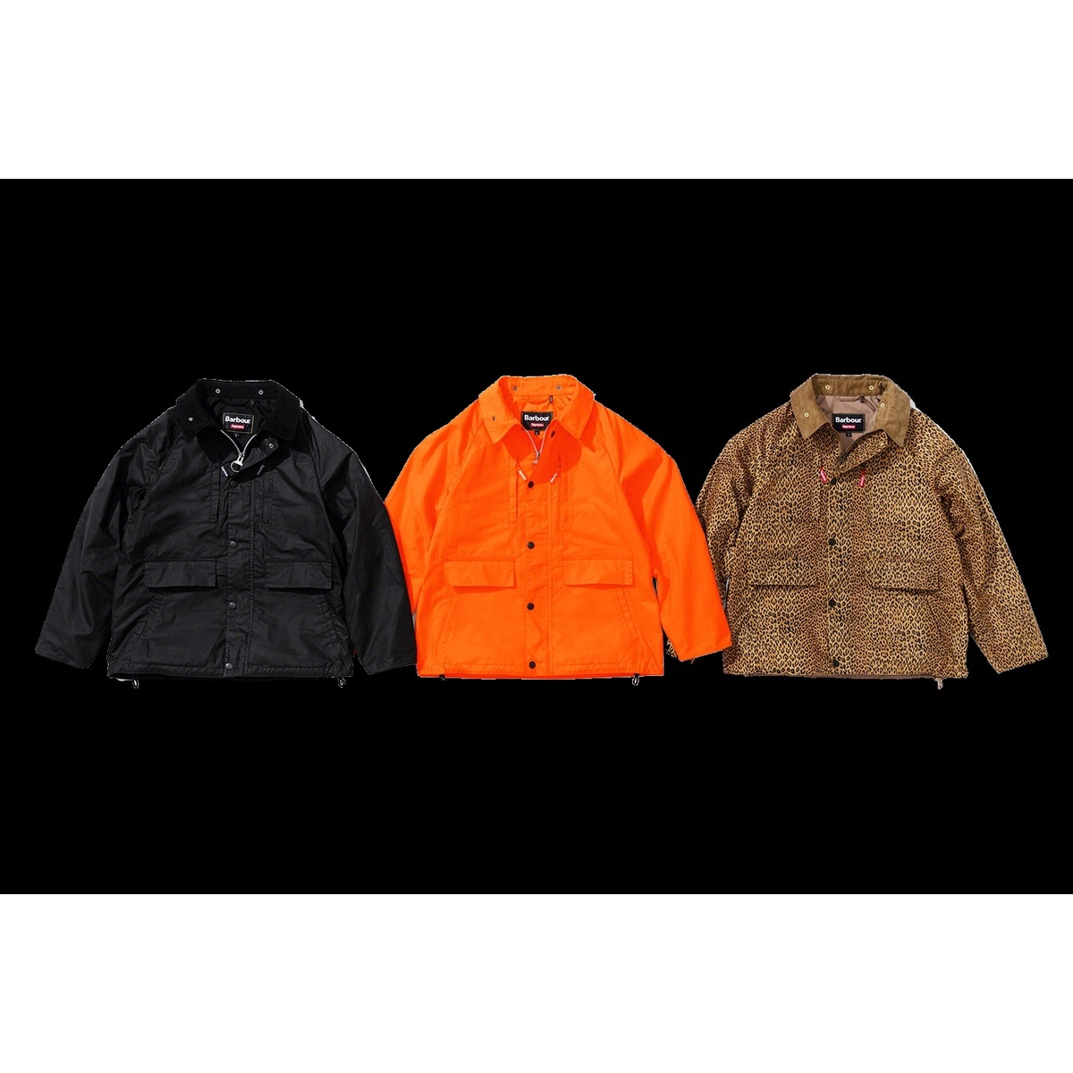 Supreme®/Barbour® Lightweight Waxed Cotton Field Jacket
