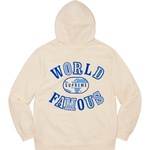 Supreme World Famous Zip Up Hooded Sweatshirt (SS20) - Natural