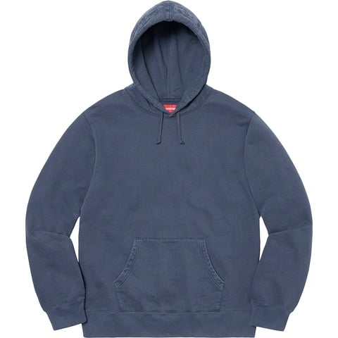 Supreme Overdyed Hooded Sweatshirt - Navy