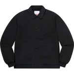 Supreme Twill Varsity Jacket (SS20) - Black