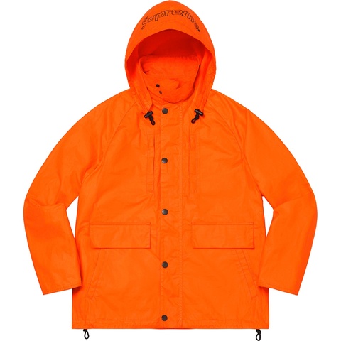 Supreme Supreme®/Barbour® Lightweight Waxed Cotton Field Jacket - Orange