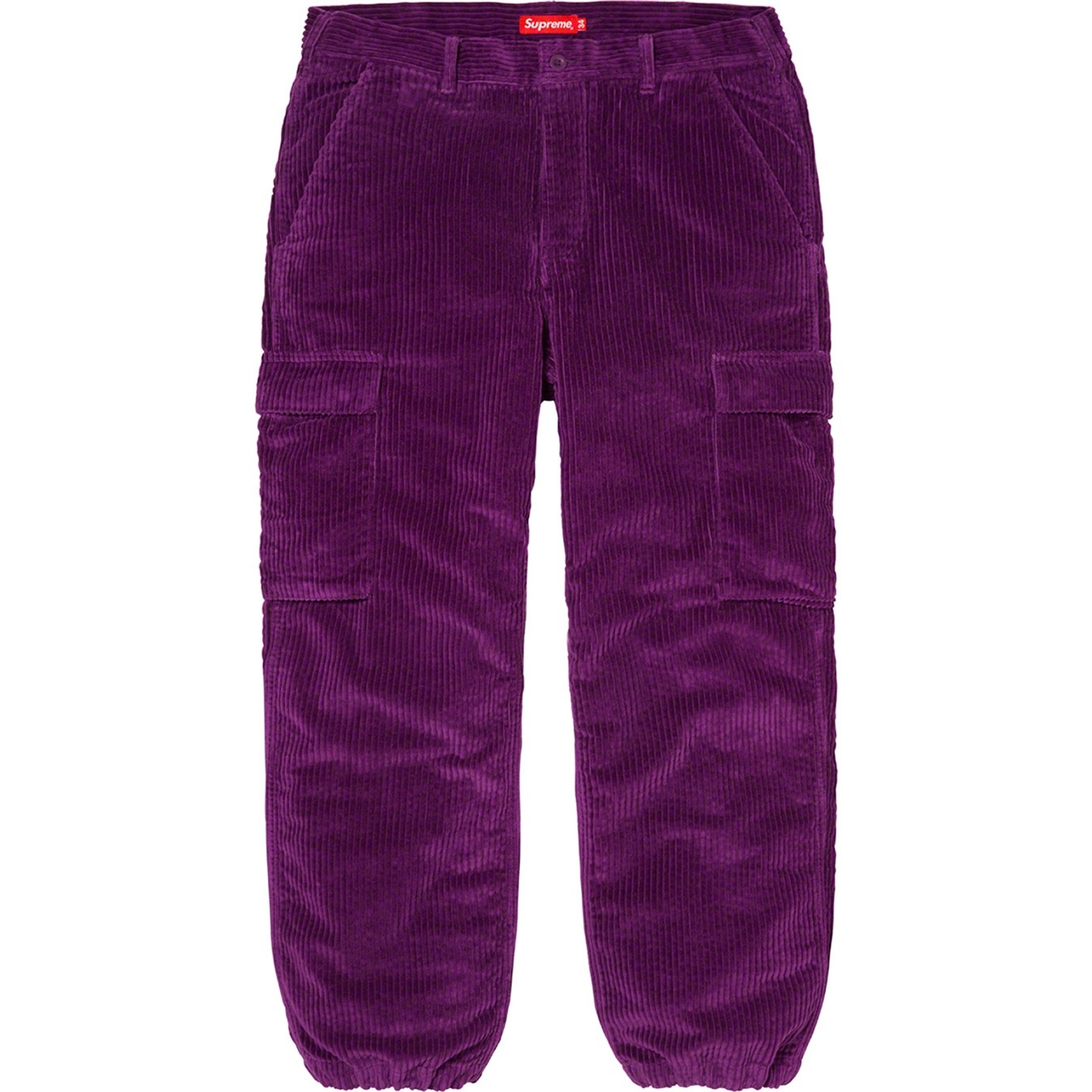 Supreme Wide Wale Corduroy Cargo Pant (SS20) - Purple - $188
