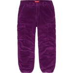 Supreme Wide Wale Corduroy Cargo Pant (SS20) - Purple
