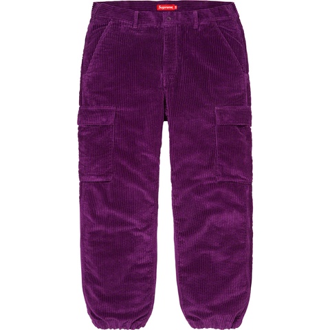 Supreme Wide Wale Corduroy Cargo Pant - Purple