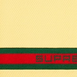 Supreme Knit Stripe S S Top (SS20) - Light Yellow