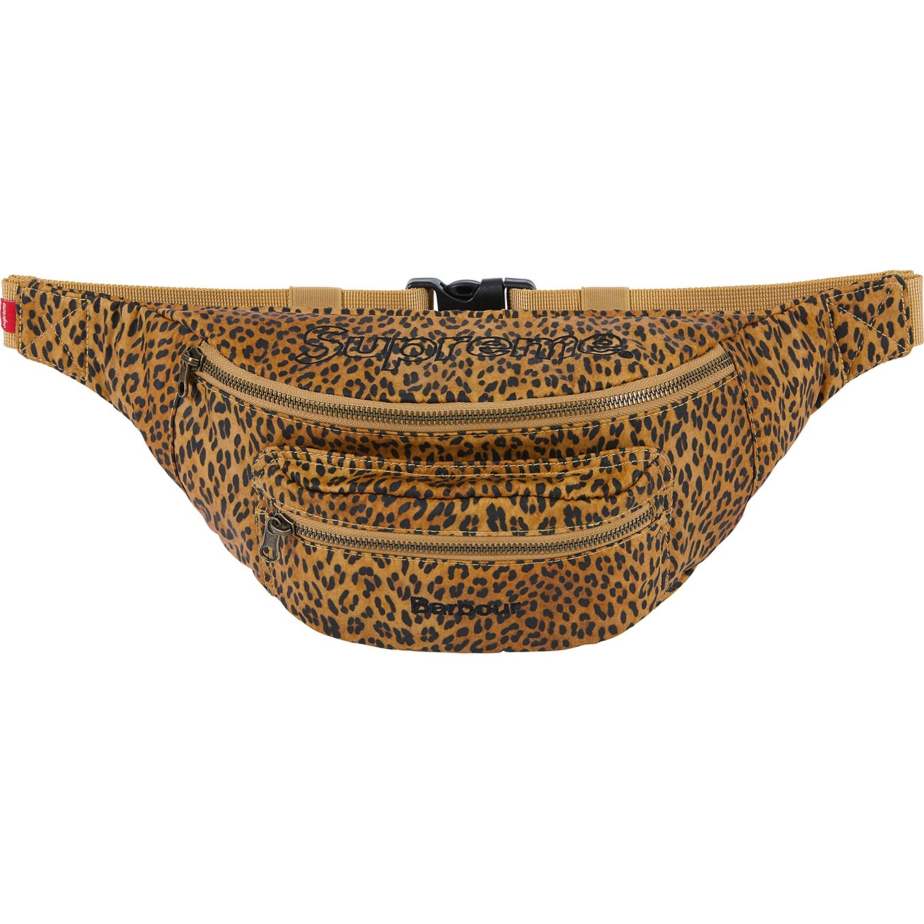 Supreme Supreme Barbour Waxed Cotton Waist Bag (SS20) - Leopard - $98